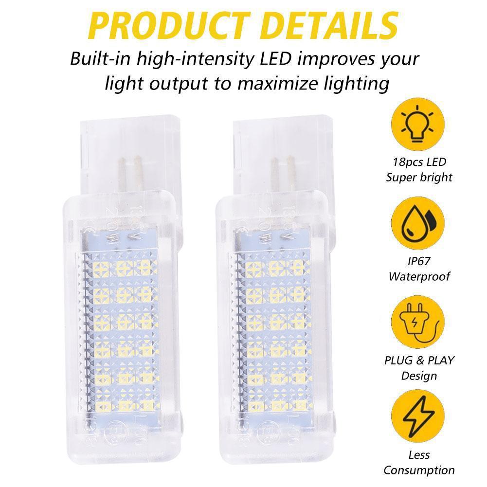 Golf Gloves - Luzes LED para Carro, Luz LED