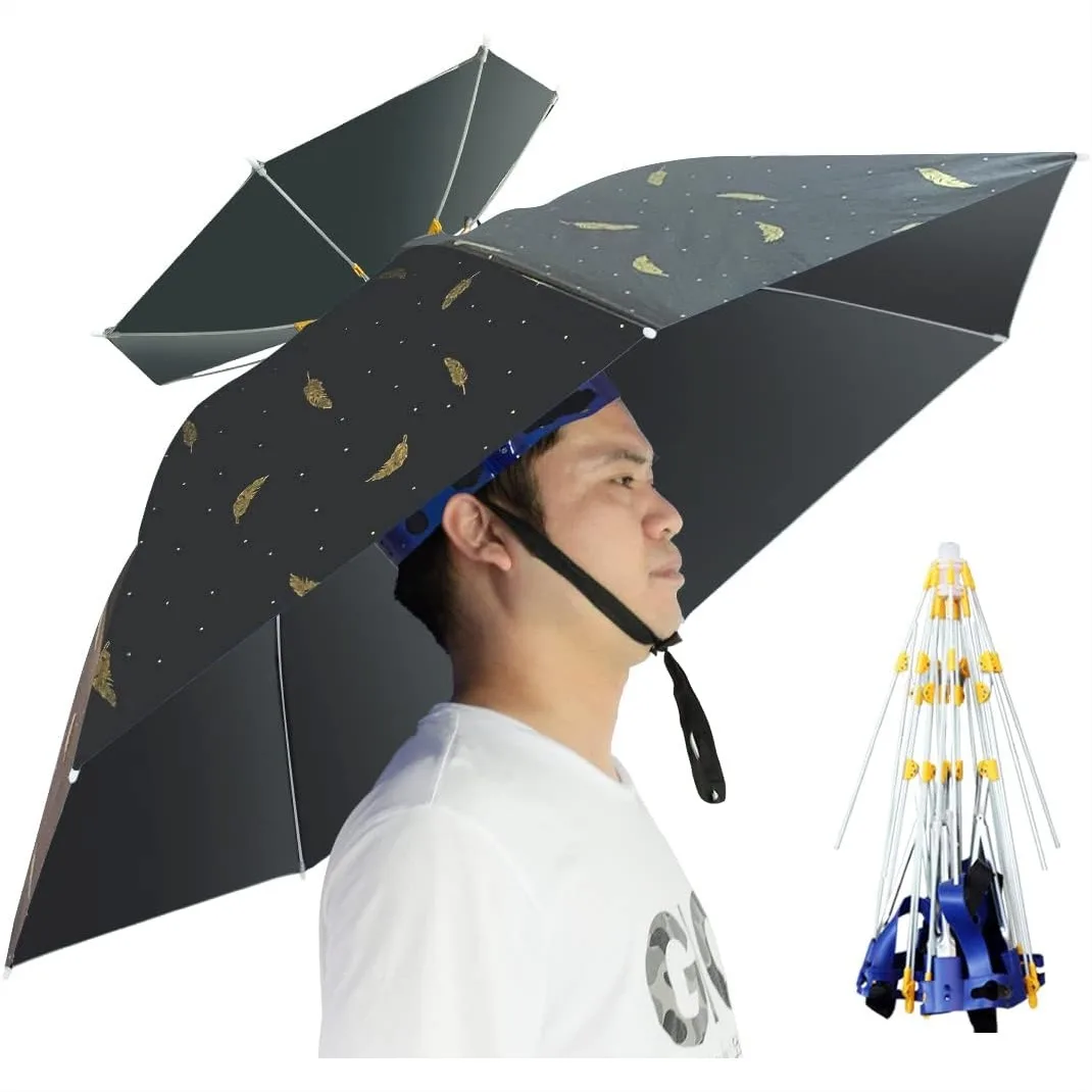 Chapéu Guarda-Chuva Dobrável A - Golf Umbrella Large avaliação e preço